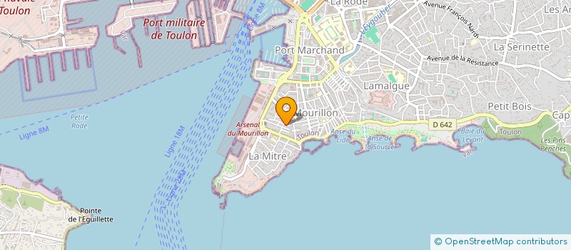 localisation de l'entreprise SANPER  TOULON