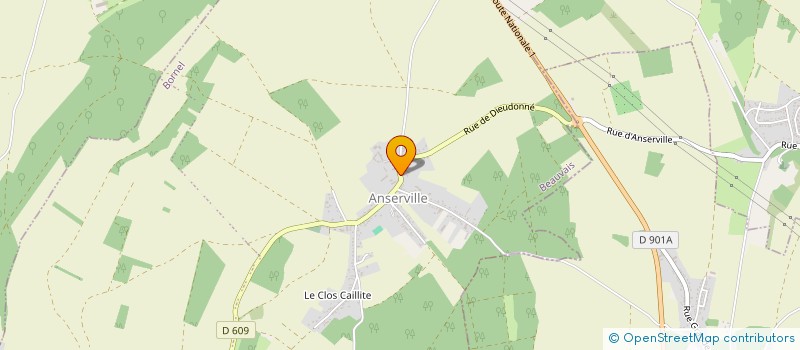 localisation de l'entreprise SANPHIL  BORNEL