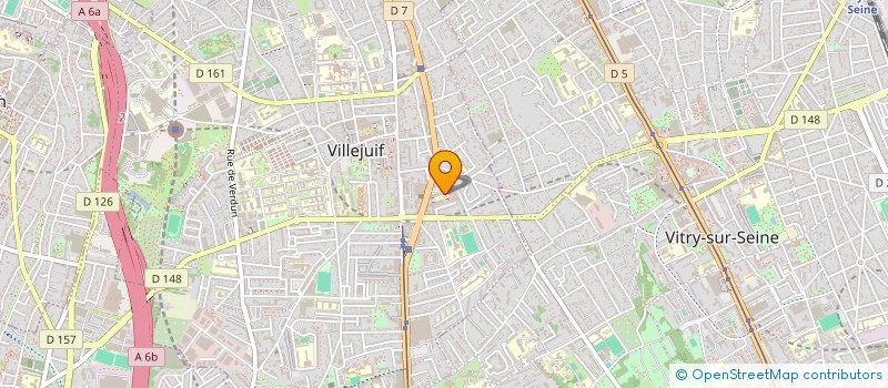 localisation de l'entreprise SANPOSURU  VILLEJUIF