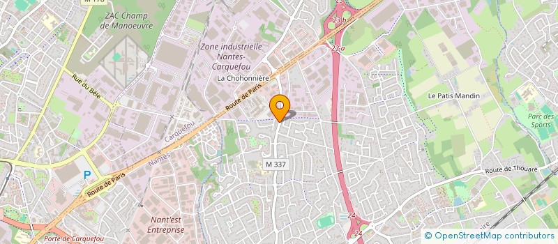 localisation de l'entreprise SANQUER SANQUER à SAINTE-LUCE-SUR-LOIRE