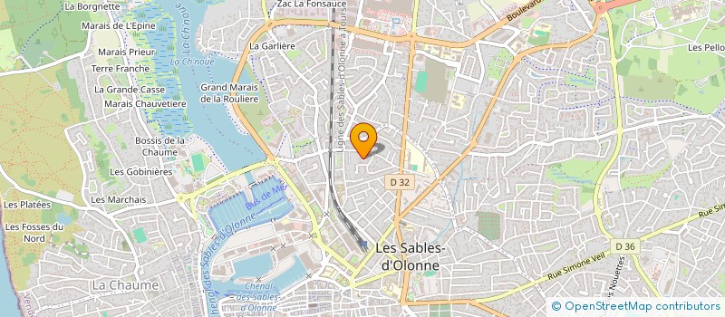 localisation de l'entreprise SANS 85 à LES SABLES D'OLONNE