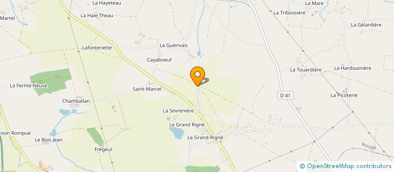 localisation de l'entreprise SANS  ROUGE