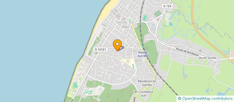 localisation de l'entreprise SANS ATOUT à SOULAC-SUR-MER