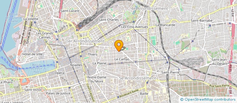 localisation de l'entreprise SANS BEURRE ET SANS REPROCHE à MARSEILLE