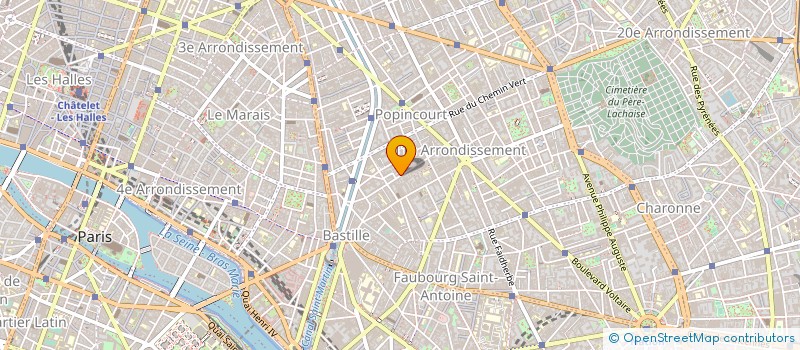 localisation de l'entreprise SANS CESSE  PARIS