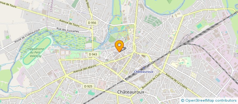 localisation de l'entreprise SANS CHICHI à CHATEAUROUX