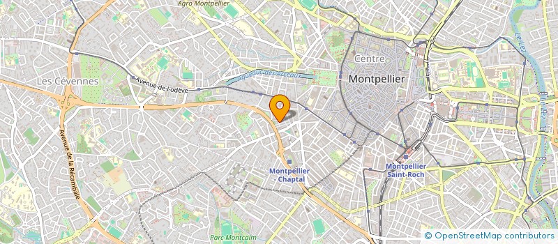localisation de l'entreprise SANS DANGER à MONTPELLIER