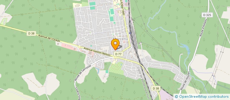 localisation de l'entreprise SANS FACON à MORCENX-LA-NOUVELLE