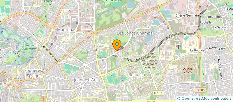 localisation de l'entreprise SANS FUEL TROPHY  RENNES