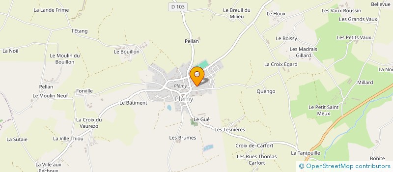 localisation de l'entreprise SANS ISSUE  PLEMY