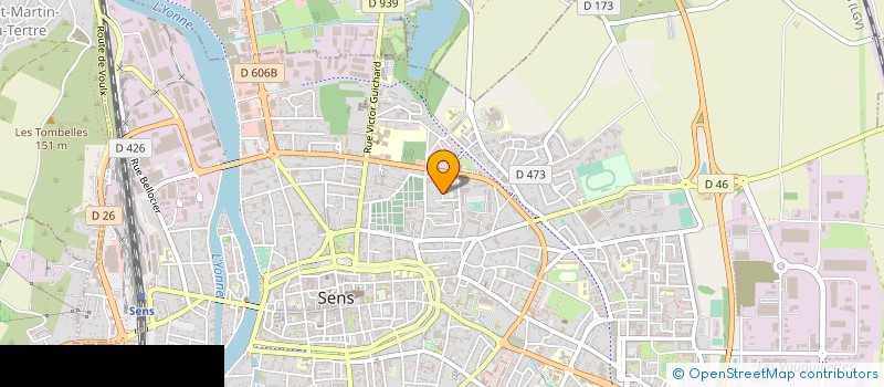 localisation de l'entreprise SANS KILO à SENS