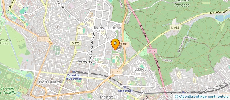 localisation de l'entreprise SANS LABEL FIXE à VERSAILLES
