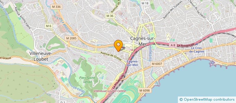 localisation de l'entreprise SANS LIMITES FIXES à CAGNES-SUR-MER