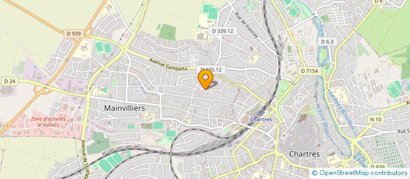 localisation de l'entreprise SANS OBJET à MAINVILLIERS