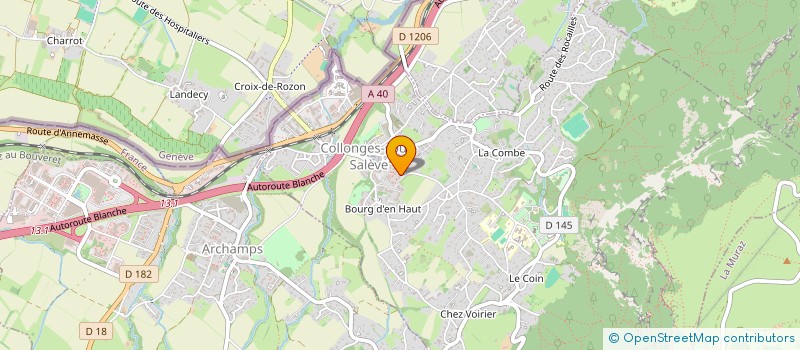 localisation de l'entreprise SANS PLUS  COLLONGES-SOUS-SALEVE