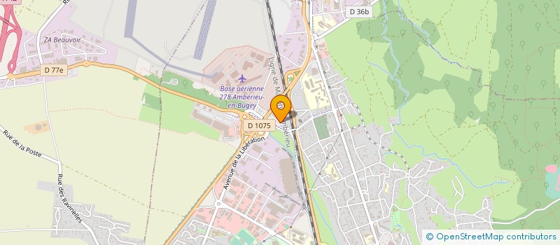 localisation de l'entreprise SANS PRESSION à AMBERIEU-EN-BUGEY