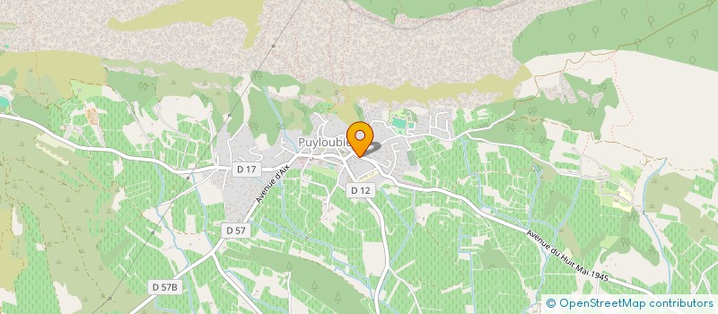 localisation de l'entreprise SANS RAISON APPARENTE  PUYLOUBIER