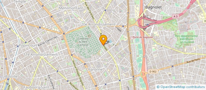 localisation de l'entreprise SANS RAISON PRODUCTION  PARIS