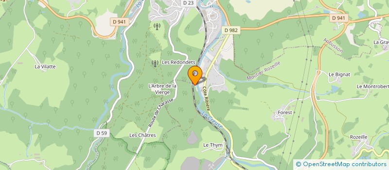 localisation de l'entreprise SANS SOUCI à MOUTIER-ROZEILLE