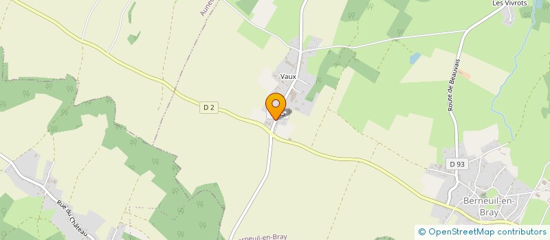 localisation de l'entreprise SANS SOUCI  BERNEUIL-EN-BRAY