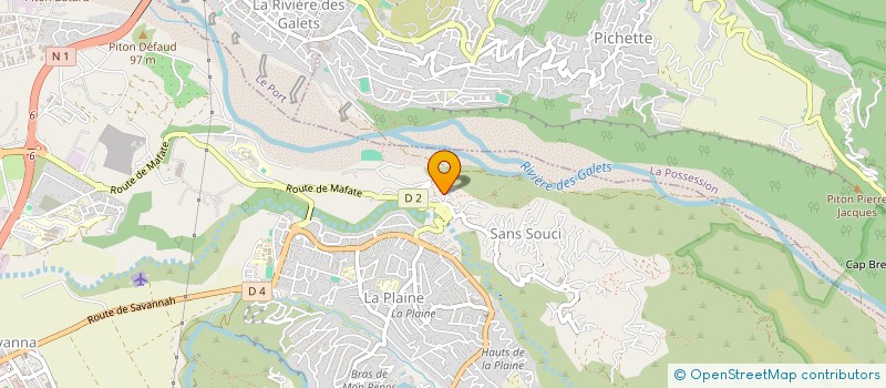 localisation de l'entreprise SANS SOUCI ANSEMB à SAINT-PAUL