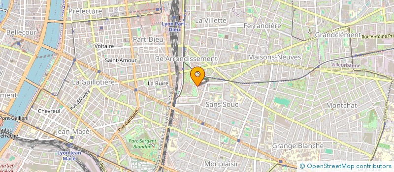 localisation de l'entreprise SANS SOUCI.COM à LYON