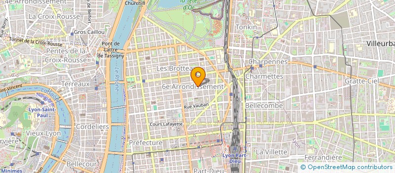 localisation de l'entreprise SANS SOUCI IMMOBILIER H.E.P.S.  LYON