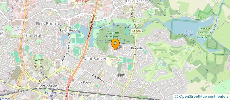 localisation de l'entreprise SANS SOUCIS à VILLENEUVE-D'ASCQ