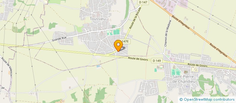 localisation de l'entreprise SANS SOUCIS PRO  TOUSSIEU