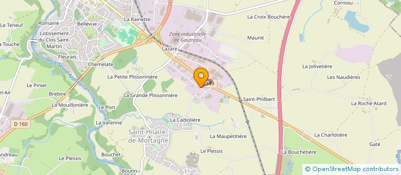 localisation de l'entreprise SANS SUCY  MORTAGNE-SUR-SEVRE