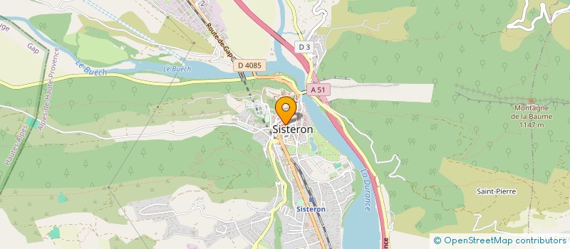 localisation de l'entreprise SANS SUSHIS à SISTERON