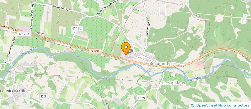 localisation de l'entreprise SANS TITRE, NI SIGNATURE  CABRIERES D'AVIGNON