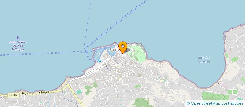 localisation de l'entreprise SANS TREILLE à SAINT-TROPEZ