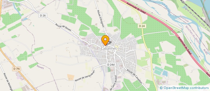 localisation de l'entreprise SANSAI, RECHERCHE ET DIFFUSION DES SAVOIRS ETHNOBOTANIQUES  CABANNES