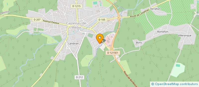 localisation de l'entreprise SANSANO MEDOC TECHNIQUES  CASTELNAU-DE-MEDOC