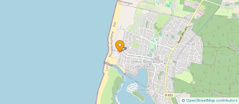 localisation de l'entreprise SANSAPAGUI  VIEUX-BOUCAU-LES-BAINS