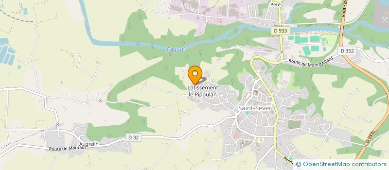 localisation de l'entreprise SANSBIB 1 à SAINT-SEVER
