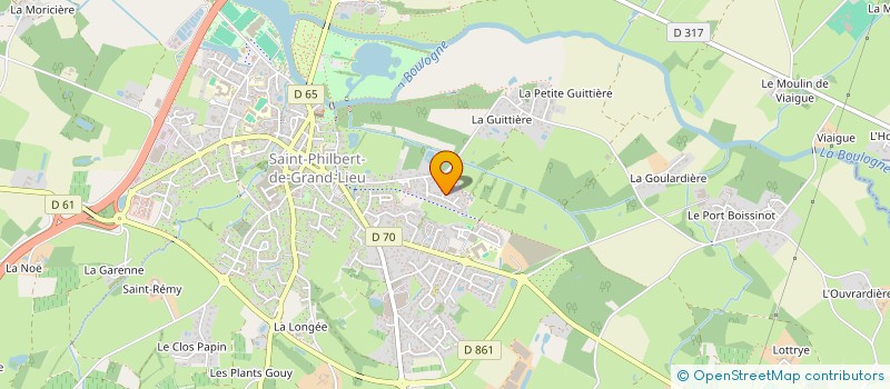 localisation de l'entreprise SANSE  SAINT-PHILBERT-DE-GRAND-LIEU