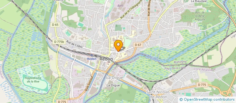 localisation de l'entreprise SANSECHEC'S  REDON