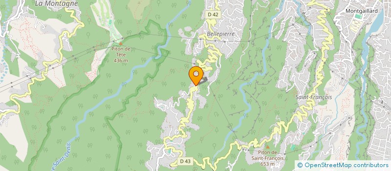 localisation de l'entreprise SANSGLUTEN.RE  SAINT-DENIS