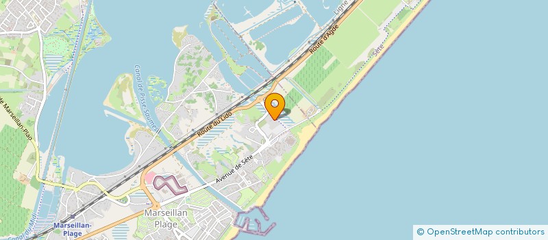 localisation de l'entreprise SANSIEG à MARSEILLAN