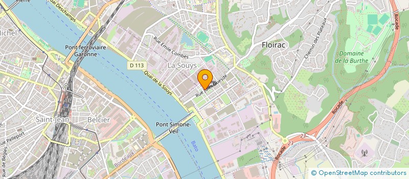 localisation de l'entreprise SANSIL  FLOIRAC