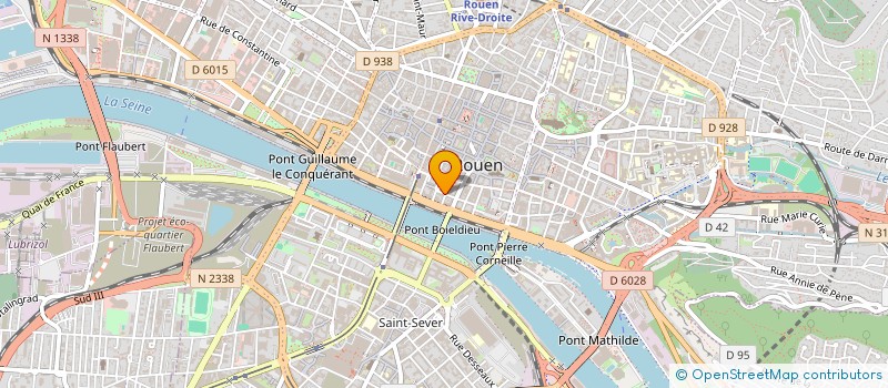 localisation de l'entreprise SANSON GESTION à ROUEN