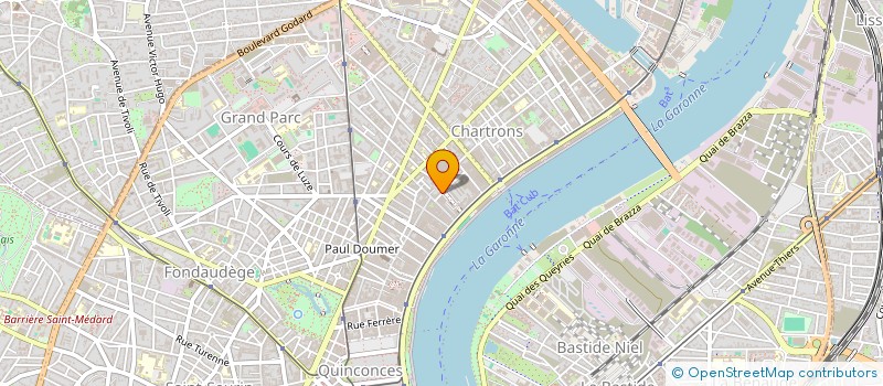 localisation de l'entreprise SANSON LABORDE DAFISH à BORDEAUX