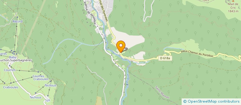 localisation de l'entreprise SANSON PERE ET FILS  SAINT-MAMET