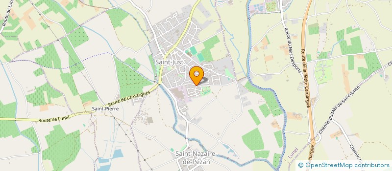 localisation de l'entreprise SANSONE  SAINT-JUST