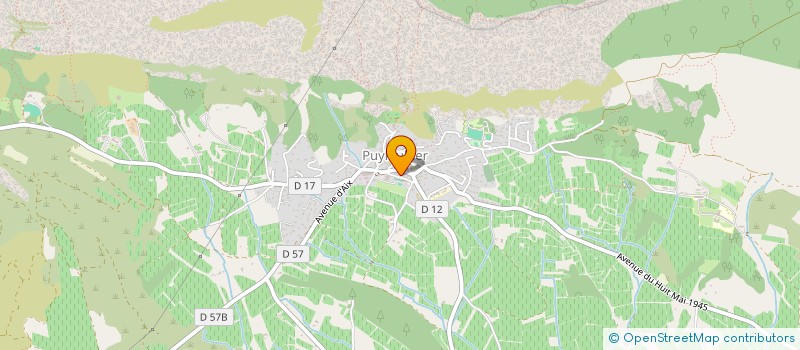 localisation de l'entreprise SANSONETTE  PUYLOUBIER