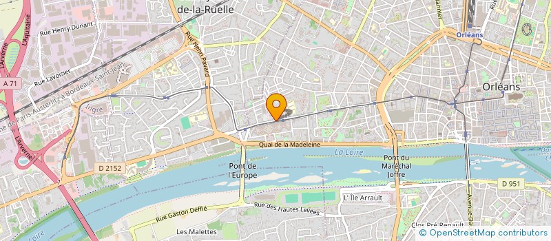 localisation de l'entreprise SANSONNIERES DAIRIEN PAILLAT à ORLEANS