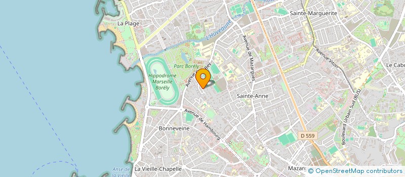 localisation de l'entreprise SANSOU à MARSEILLE