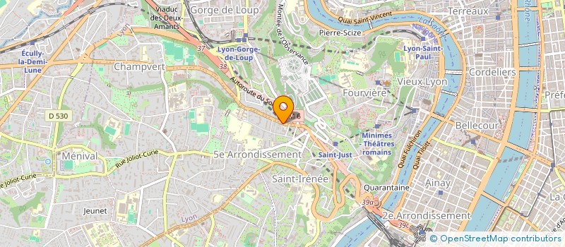 localisation de l'entreprise SANSOUCI  LYON